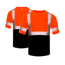 Custom LOGO Shirt Sleeve Work Hi-Vis Safety T-Shirts